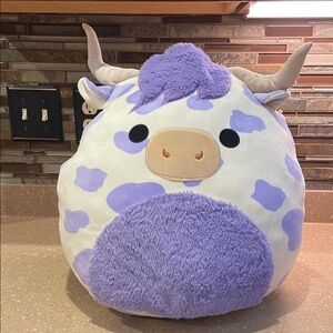 Squishmallows 16” Conway The Purple Highland Cow Plush Toy